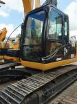 20 Ton Cat 320D Used Excavator Machine 1 m3 Bucket Capacity 20000 KG Operating
