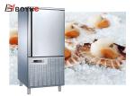 Commercial Kitchen Blast Fridge 15 Trays Food Grade SS304 Rapid Freezing