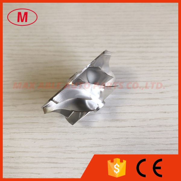 K04 43.03/56.08mm 5306-123-2007 6+6 blades high performance milling/aluminum 2618/billet compressor wheel