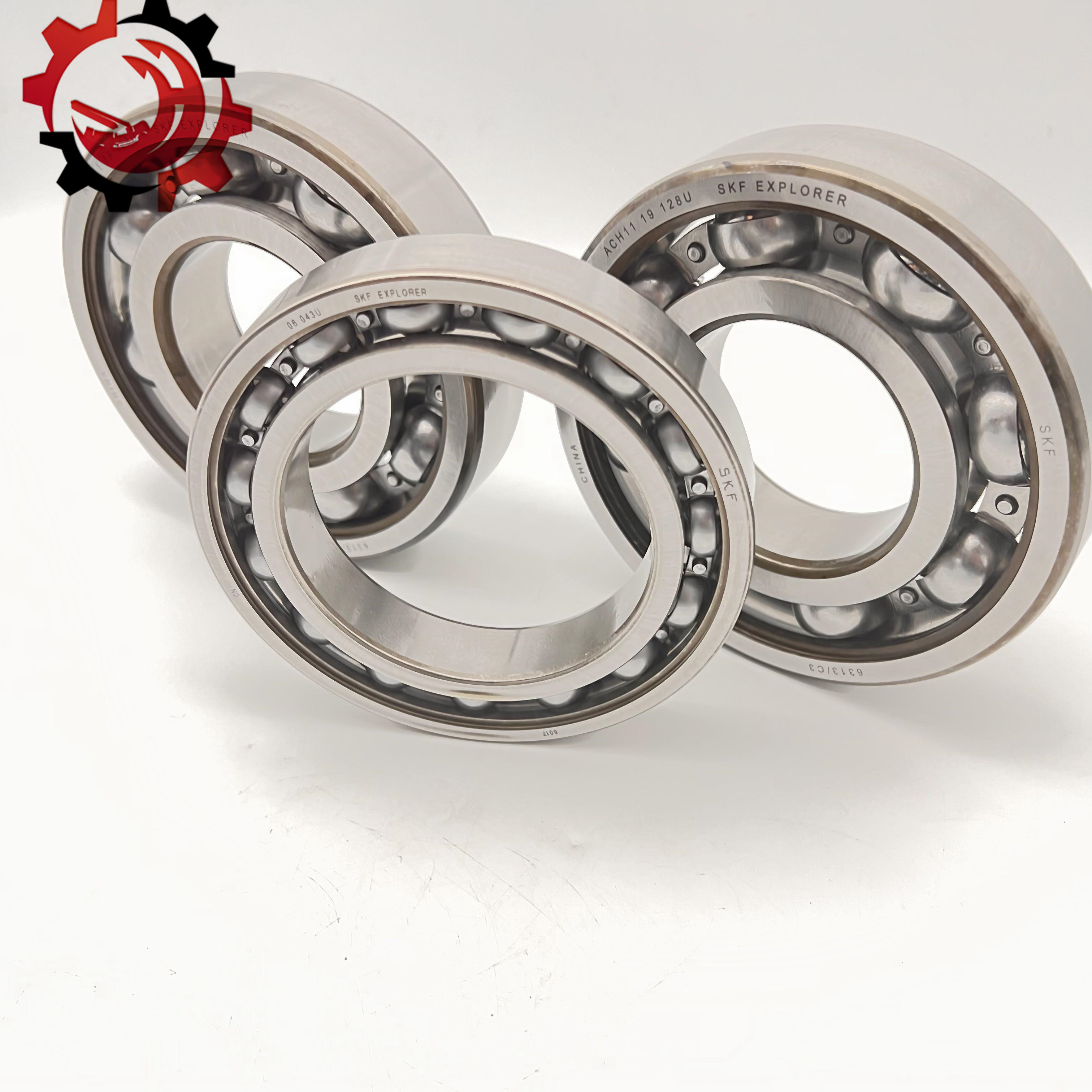 Deep Groove Ball Bearing Concrete Pump Truck Accessories With Silver Color And Cast Steel