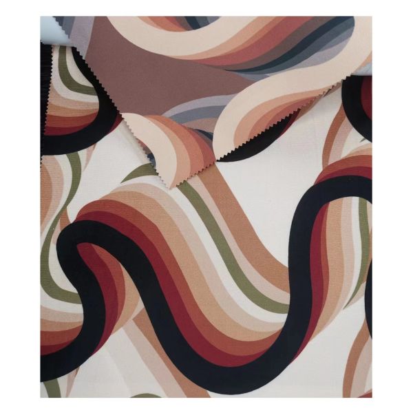 Anti Pill Digital Print Velvet Fabric Elegant For Sofa Fabric Indonesia