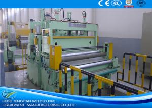 China Professional Sheet Metal Slitter Machine , Metal Slitting Line Max 30T Coil Weight on sale