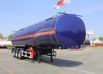 12t Grade 3 Axle 40000L-50000L Working Bin Carbon Steel Oil Fuel Tank Semi
