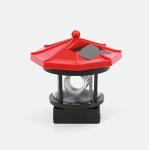 2.4V 0.2W Garden Lighthouse Rotating Light