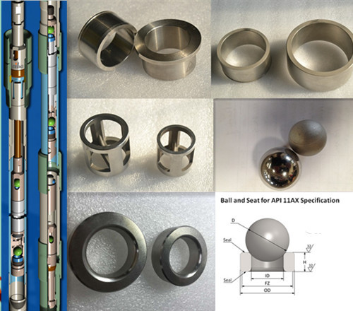 Forged Cobalt Chrome Alloy Valve Seat Inserts , CNC Machining Cobalt Chrome Alloy Valve Cage
