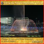 Orient Stone Marble Hole Dry Floor Fountains RGB Underwater Light