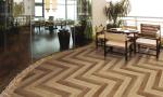 Interior Wall And Floor Wood Patterns Porcelain Ceramic Tiles 200*1200MM Kitchen