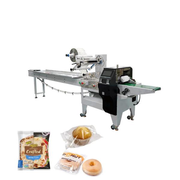 Bread Pillow Packaging Machine for Food Processing Plants SUS304 Commercial