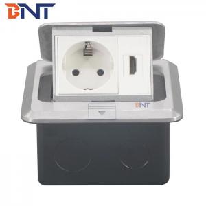 Wholesale IP25 Recessed Floor Power Socket Box With EURO Power Outlet HDMI Ports from china suppliers