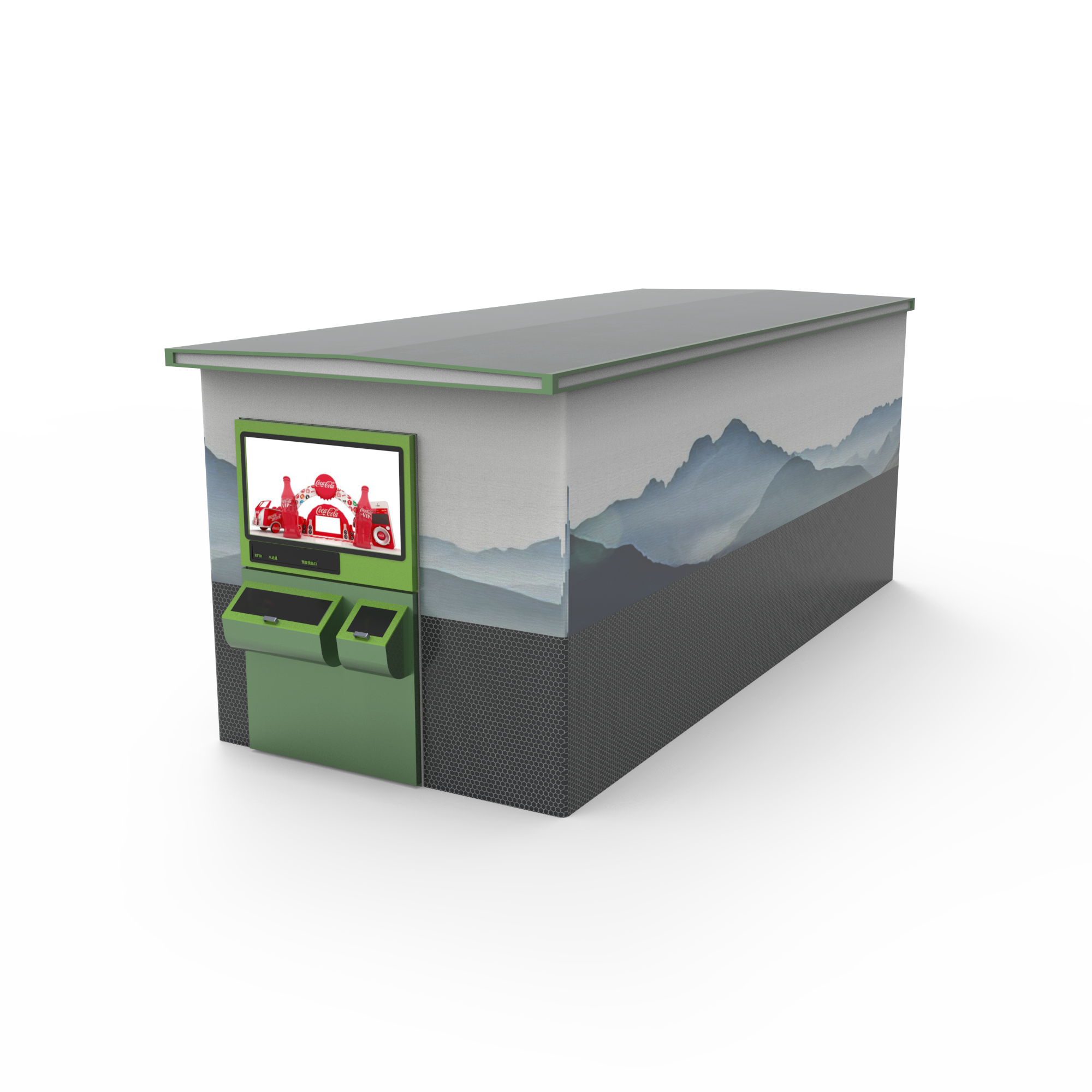 Customized PET Bottle Can Recycling Machine RVM Reverse Vending Machine