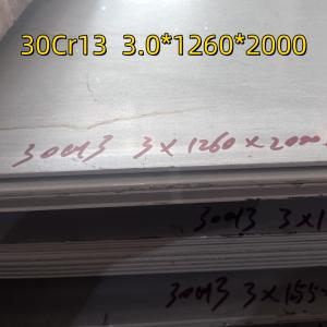 Wholesale Martensitic SUS420J2 X30Cr13 1.4028 Stainless Steel Sheet Plate 3Cr13 For Kitchen Knife 0.5-3.0mm from china suppliers