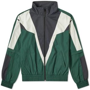 Wholesale 100% Nylon Windbreaker Track Jacket Custom Mens Colorblock Elasticated Trims from china suppliers