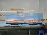 55'' 30'' Self Emission Capacitive Touch Display PCAP Table Stand Transparent