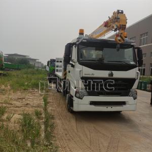 Wholesale Customized heavy duty hydraulic folding boom crane mounted truck from china suppliers