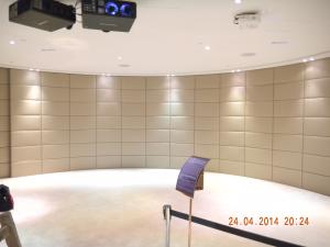 Wholesale Large Heavy duty Automatic Curved Sliding Door for Hongkong building Stage background from china suppliers