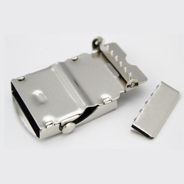 42*35mm higlt quality Customizable Metal Flip Top Belt Buckle for man