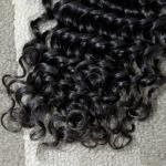 7A Curly Virgin Malaysian Hair Extensions Original Human Hair Tangle Free