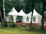 PVC Pagoda Wedding Party Tent Different Size Available High Reinforce Aluminum