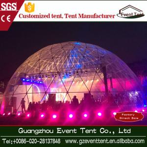 Wholesale Dia 20 Transparent Clear Roof Geo Dome Tent With Glass Window from china suppliers