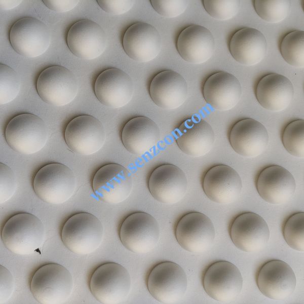 Universal pulp molded product cushion pads can be cut into any size and used as a protective lining inside the outer carton to provide shockproof and