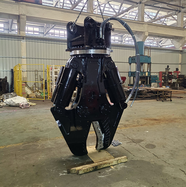3850kg YAKAI Digger Tree Shear 320 Bar CTHB Tree Cutter For Mini Excavator