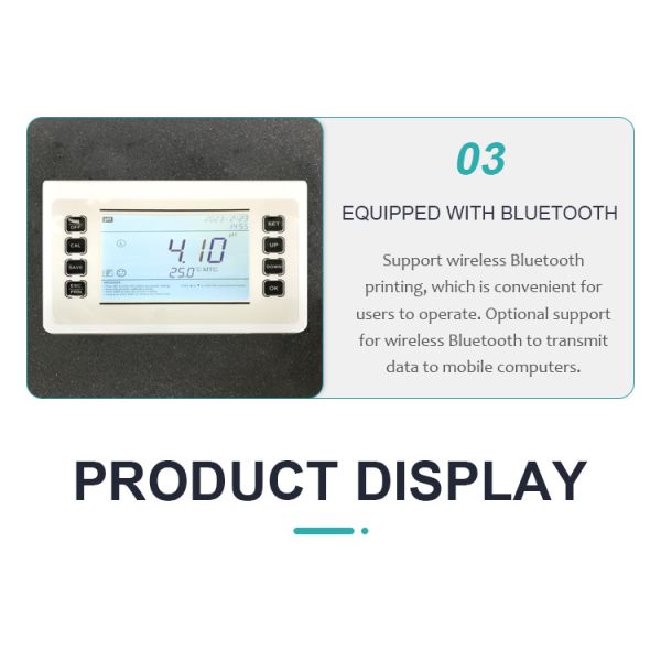 High Accuracy ±0.8% FS Portable Conductivity Meter for Quick TDS Analysis 0 100 g/L