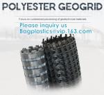 Fiber Geogrid For Road Building Construction Fiberglass Biaxial Geogrid With