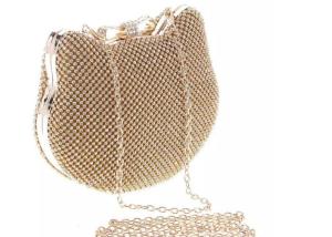 Wholesale Mini Size Fashion Women Mesh Evening Bags Cat Shape And Bow Closure from china suppliers