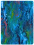 Colorful Flow Oil Painting Acrylic Sheet 1/8 inch For Laser Cutting