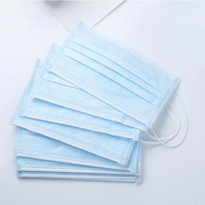 Wholesale Highly Breathable Disposable Earloop Face Mask 3 Ply Protection Non Woven Face Mask from china suppliers