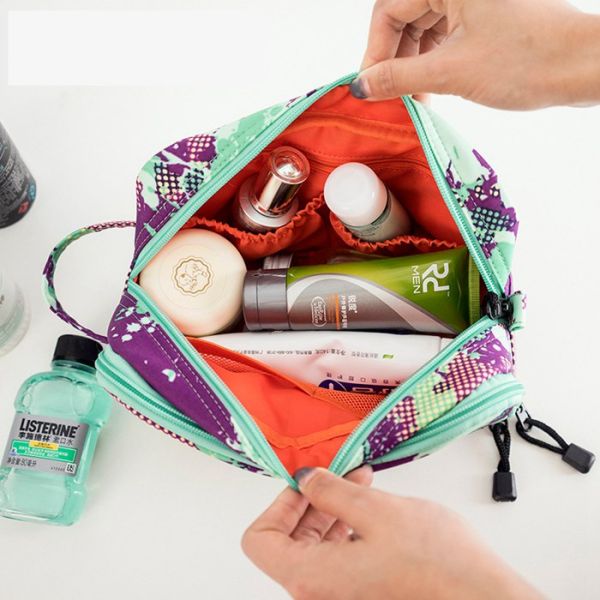 Mens Camouflage Travel Storage Cosmetic Bags Makeup Wash Organizer