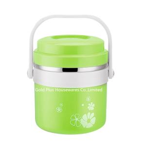 Wholesale Sustainable food Jar with PP handle kids stainless steel vacuum lunch thermos 1.5L insulated lunch container from china suppliers