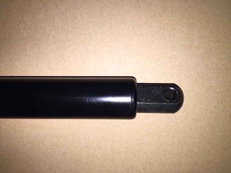 Black / Sliver Adjustable Gas Spring , Nitrogen Conical Compression Springs