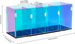Colorful Transparent Pencil Holders,Acrylic Pen Holder,Makeup Organizer 4