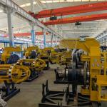 Automatic 133kW Power Oil Gas Tube Facing Machine For Manufacturing Plant