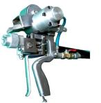 resin spray machine with fiber chopper