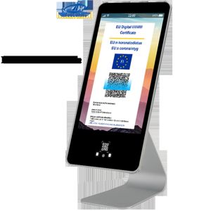 Buy cheap HF80C EU 8 inch Green Pass Vaccine Face Recognition Health Code Scan Device from wholesalers