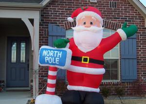 Wholesale Custom Made Inflatable Advertising Products Inflatable Christmas Santa For Festival from china suppliers