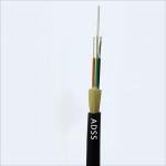 ADSS Fiber Optic Cable Outdoor 12 24 46 48 60 96 Core Span 100 200 500m
