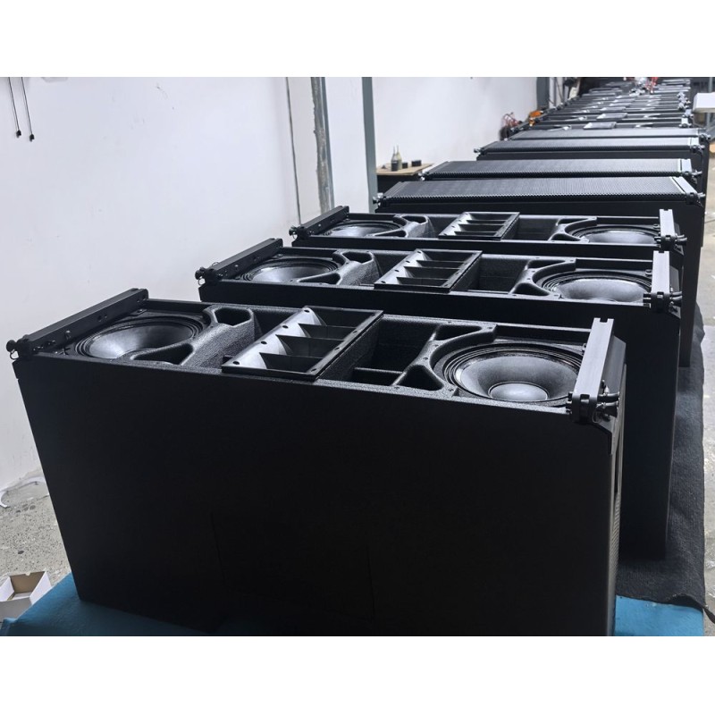 3 Way Dual 10 Inch Large Line Array Speaker System 800w Audio Equipment