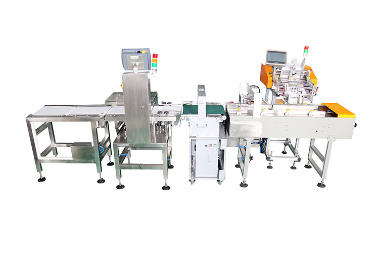 PLC Control Automated Packaging Equipment 450W With Friction Feeder