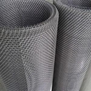 High Strength Fine Stainless Steel Woven Wire Mesh Sea Salt Sieving 0.5-6.5m