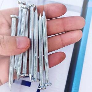 Wholesale ODM Zinc Plated Steel Concrete Nails With Flat Head Carbon Steel 45# 55# from china suppliers