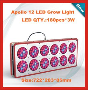 Wholesale 180*3w Apollo 12 led grow light Greenhouse Garden Plant Grow Lamp Panel Indoor budding from china suppliers