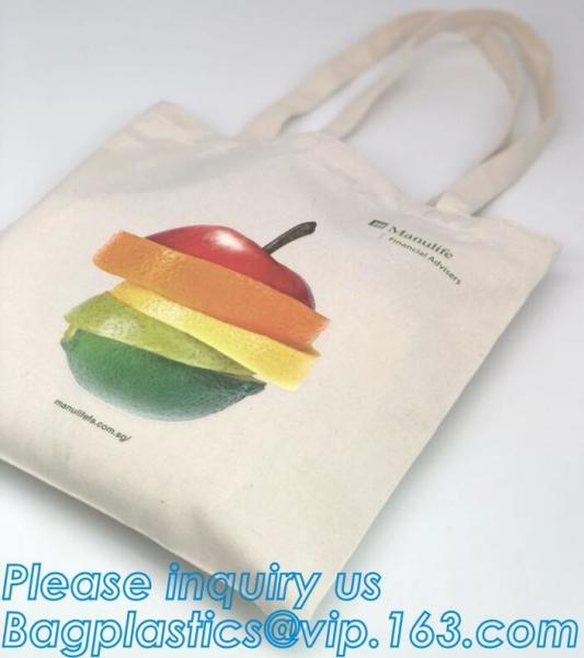 Customised Print Cotton DrawsCUSTOM MUSLIN POUCH CERTIFIED ORGANIC PRODUCE WHITE COTTON VEGETABLE CLOTH BAG SMALL COTTON