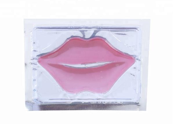 Refreshing Moisturizing Lip Mask , Purifying Collagen Rose Lip Mask OEM / ODM