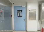 Single Opening Medical Cleanroom Door Hospital Room Steel Door Customizable Size