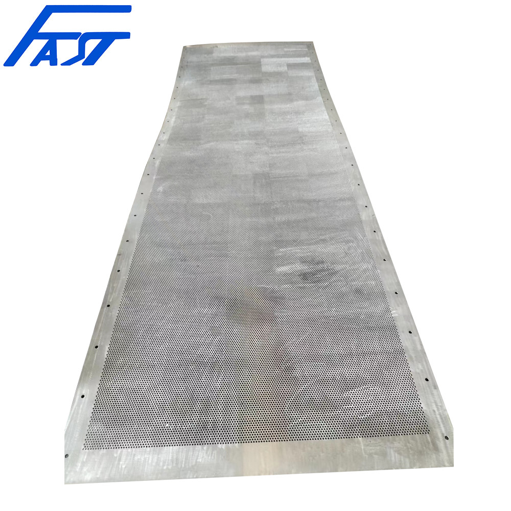 Customized Chemical Sieve Plate Straight Hole Curled Sieve Plate Exported To Malaysia