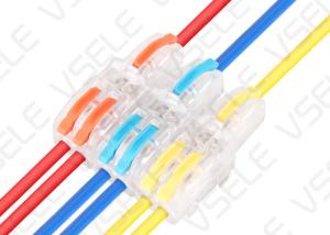 Wholesale 0.08mm2 Push In Lever Pct Spl Wire Junction Connector from china suppliers