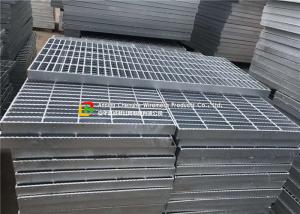 Wholesale Serrated Bar Hot Dipped Galvanized Steel Grating Flat Weft Arrangement For Drainage Drain from china suppliers